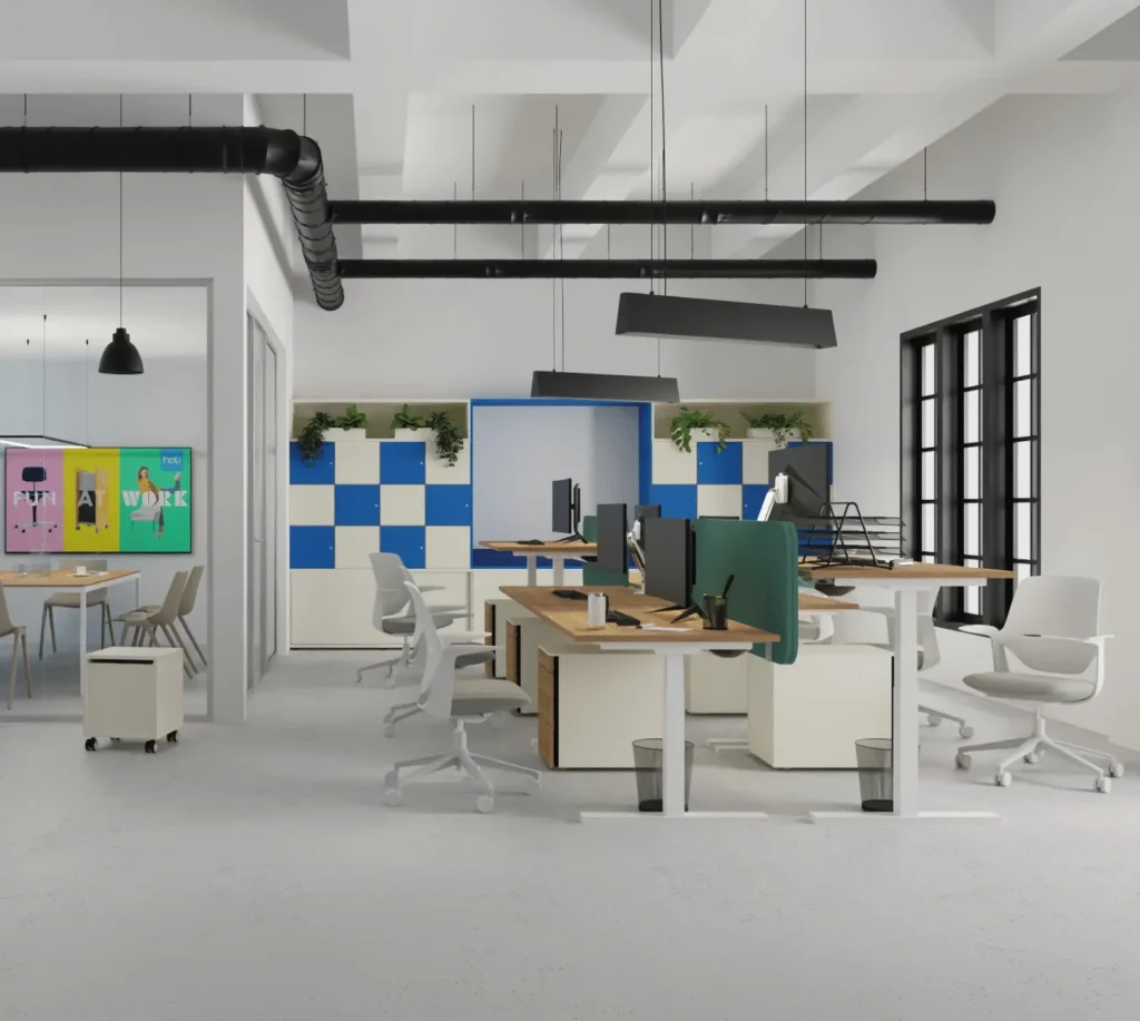 3D Plan Büroplanung